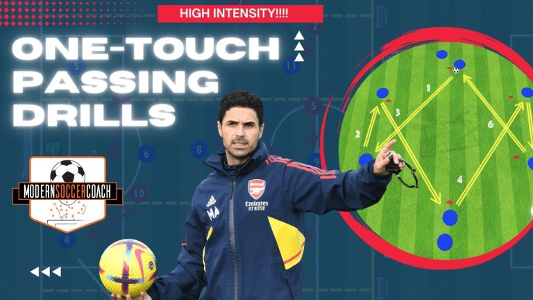 Mastering Precision: One-Touch Passing Drills for Soccer Success
